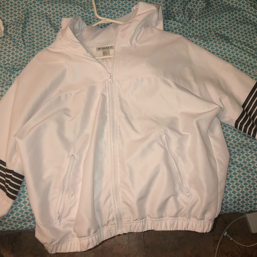 Forever21 White Active Jacket